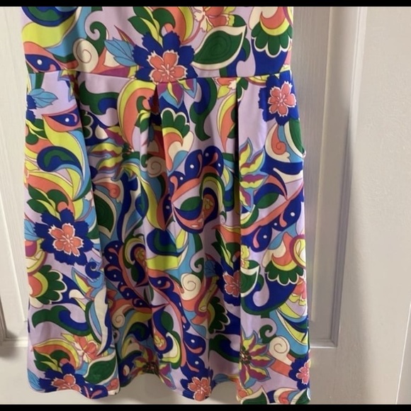 Women's Pleated Knee Length Skirt with Pockets Dress ( like new) * Ad photo - Picture 4 of 5